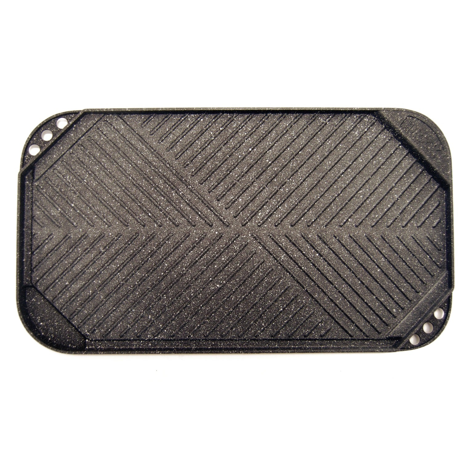 THE ROCK by Starfrit 10.6-Inch x 19.5-Inch Reversible Grill/Griddle