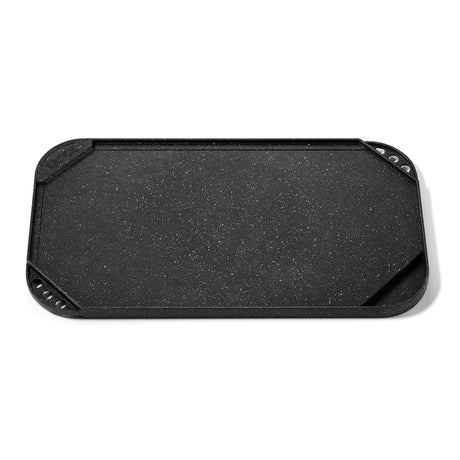 THE ROCK by Starfrit 10.6-Inch x 19.5-Inch Reversible Grill/Griddle