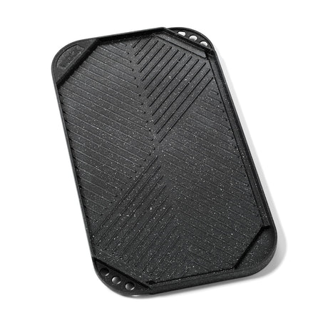 THE ROCK by Starfrit 10.6-Inch x 19.5-Inch Reversible Grill/Griddle