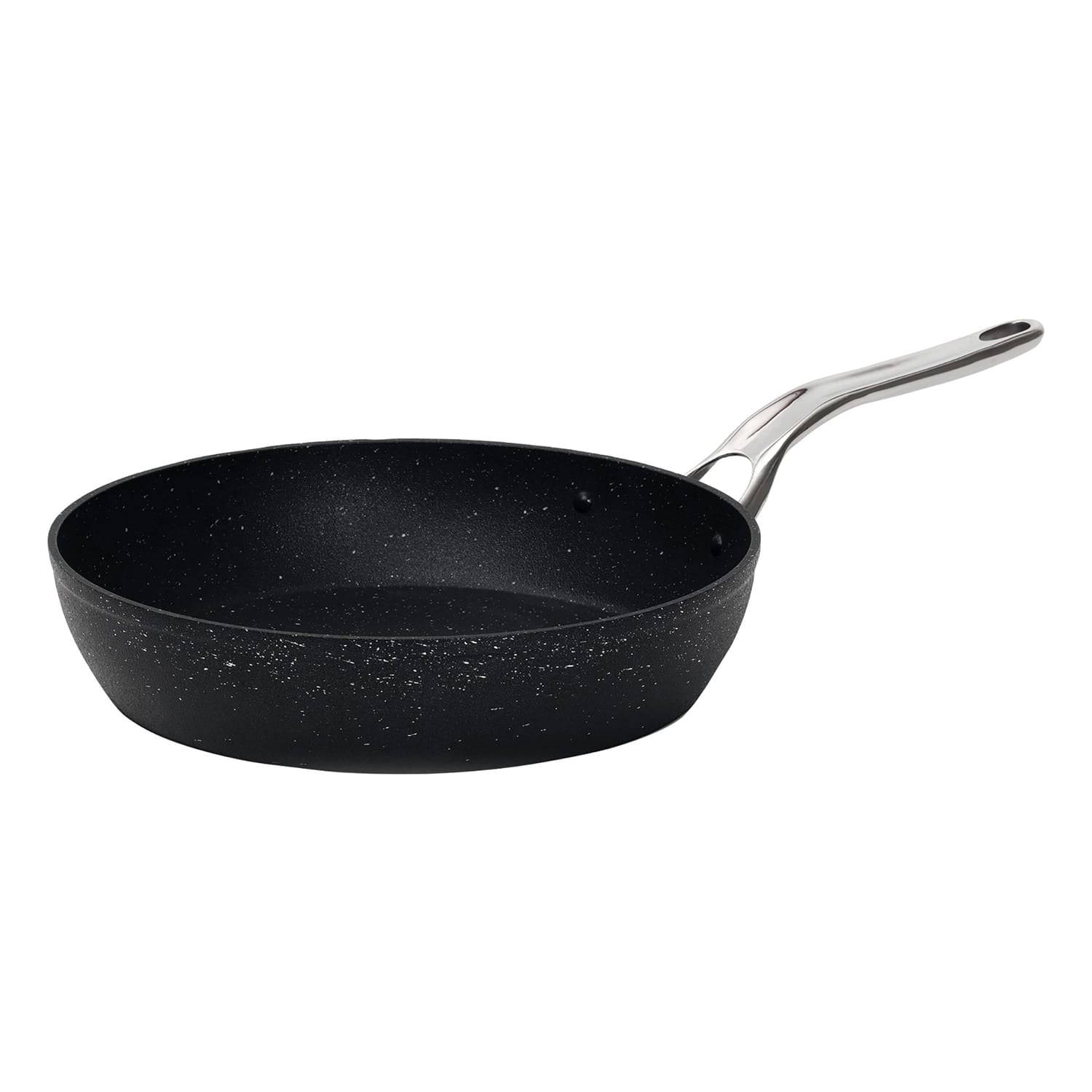 THE ROCK by Starfrit THE ROCK by Starfrit Fry Pan with Stainless Steel Handle, 8 In.