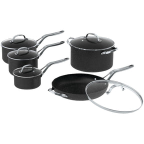 THE ROCK by Starfrit 10-Piece Cookware Set with Stainless Steel Handles