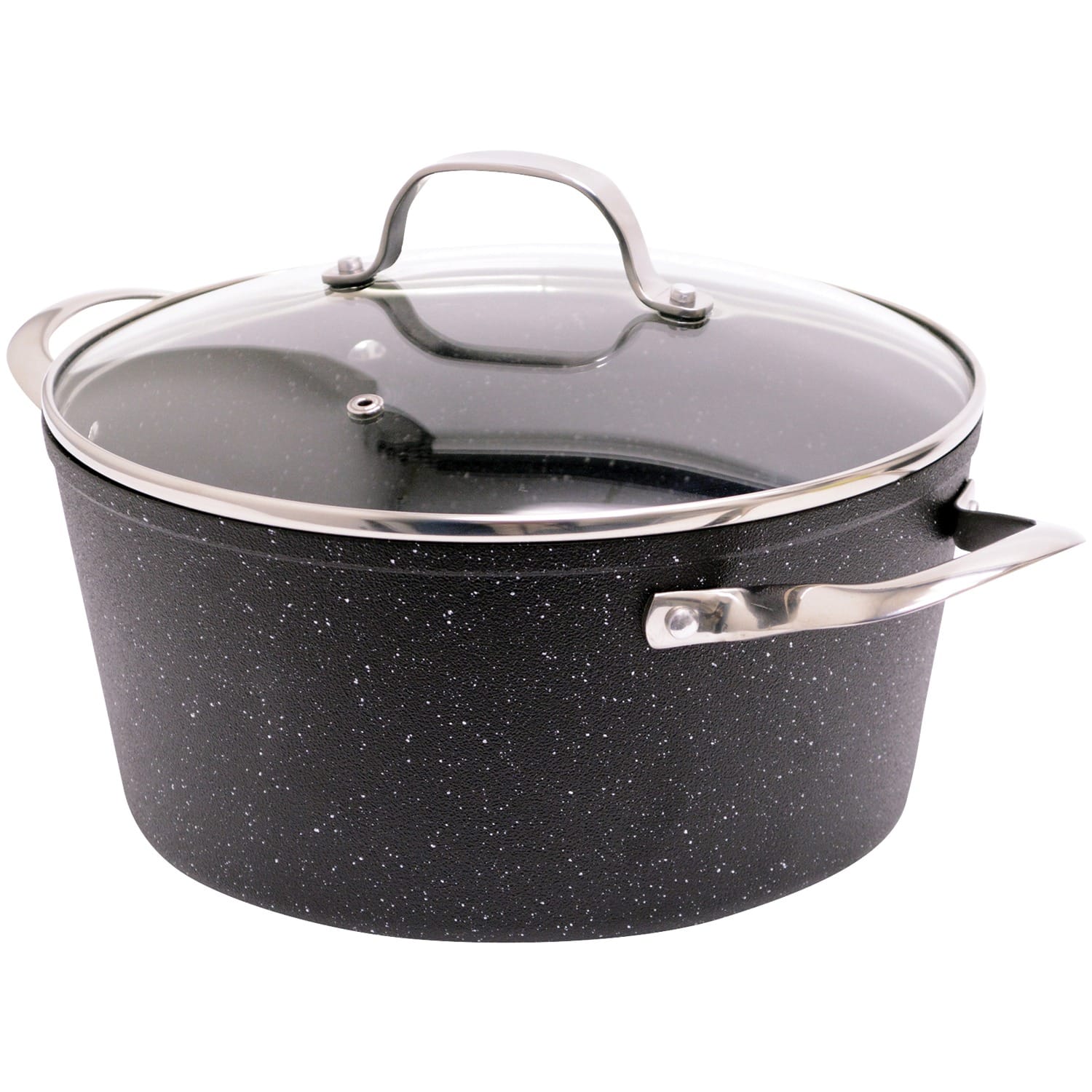 THE ROCK by Starfrit 10-Piece Cookware Set with Stainless Steel Handles