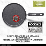 The Rock by Starfrit 10-In. Terra Collection Nonstick Multipan with Bakelite Handle