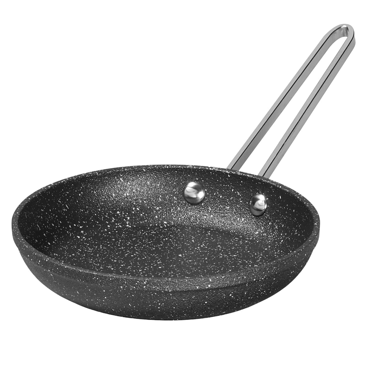 The Rock by Starfrit 6-In. Terra Collection Nonstick Fry Pan with Stainless Steel Handle