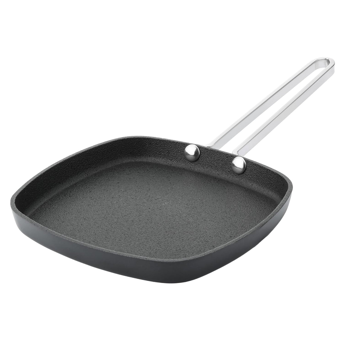 The Rock by Starfrit 6-In. Terra Collection Nonstick Mini Griddle with Stainless Steel Handle