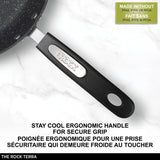 The Rock by Starfrit 8-Piece Terra Collection Nonstick Cookware Set with Bakelite Handles