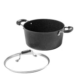 The Rock by Starfrit 5-Qt. Terra Collection Nonstick Casserole with Lid and Bakelite Handle