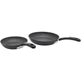 THE ROCK by Starfrit Set of 2 Fry Pans with Bakelite Handles