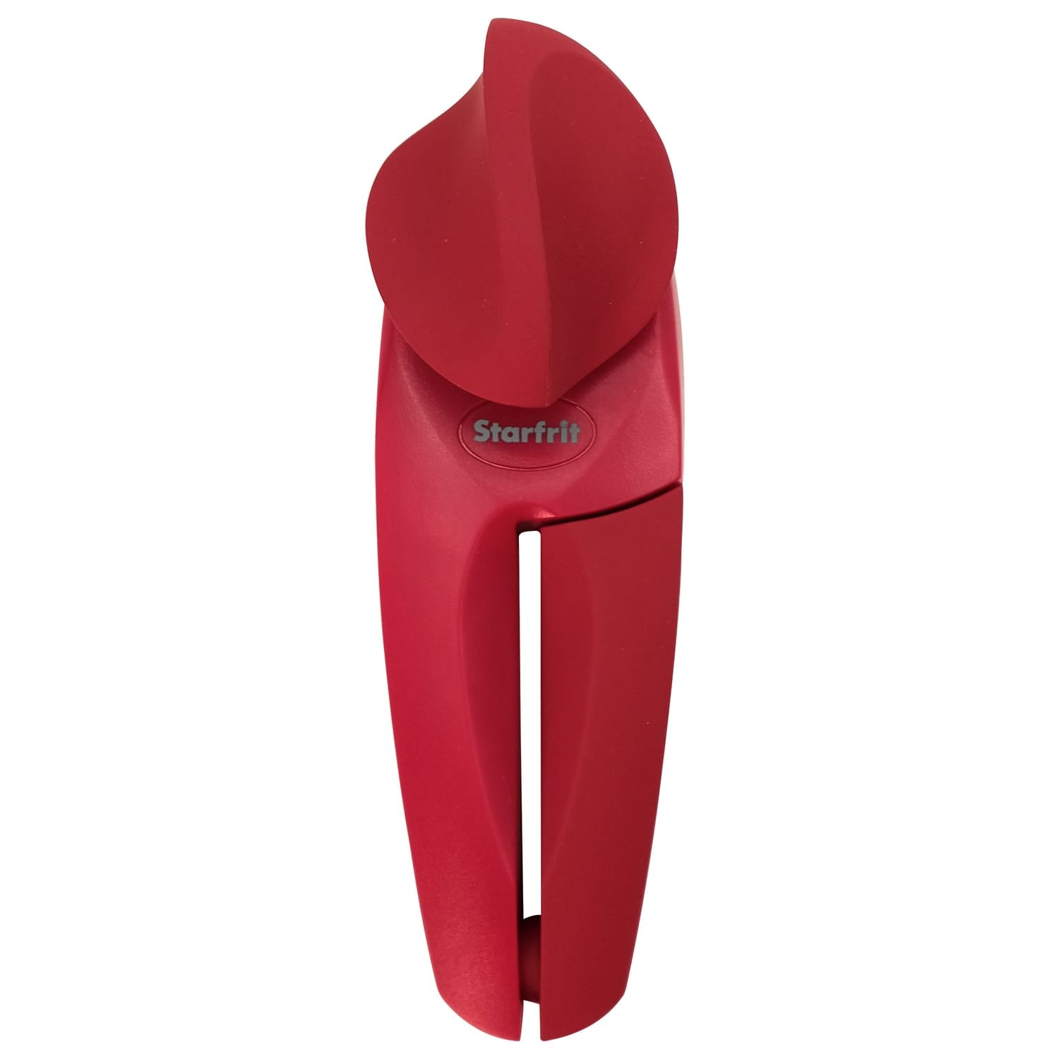 Starfrit MightiCan Heavy-Duty Non-Slip Knob Can Opener, Red
