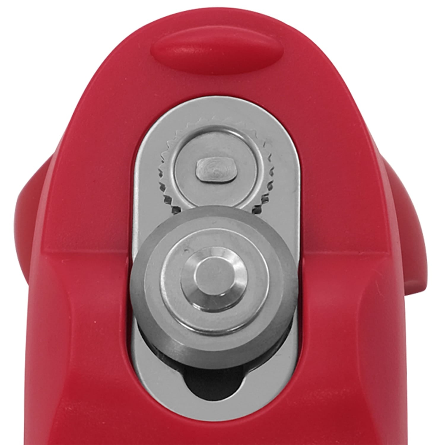 Starfrit MightiCan Heavy-Duty Non-Slip Knob Can Opener, Red