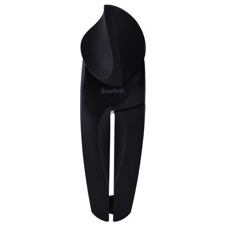 Starfrit MightiCan Heavy-Duty Non-Slip Knob Can Opener, Black