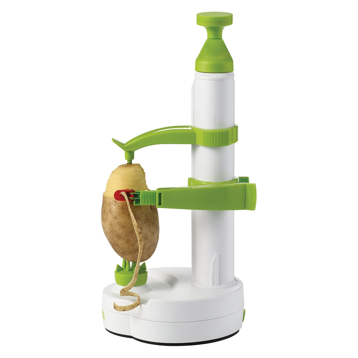 Starfrit Rotato Manual Peeler, Green/White