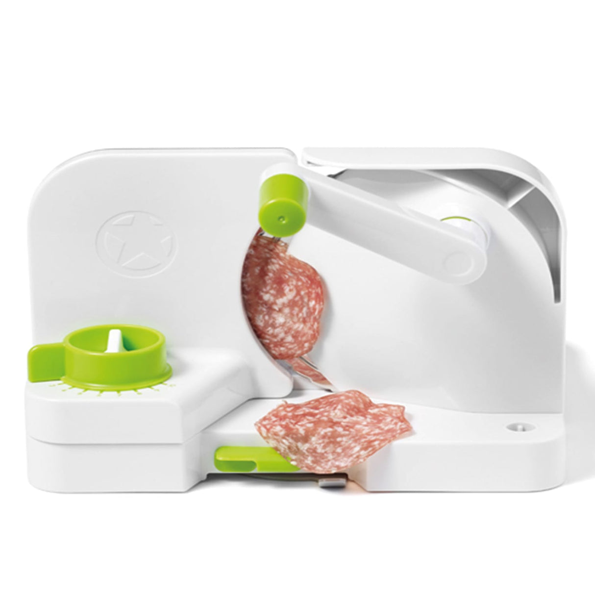 Starfrit Deli Slicer, Green/White