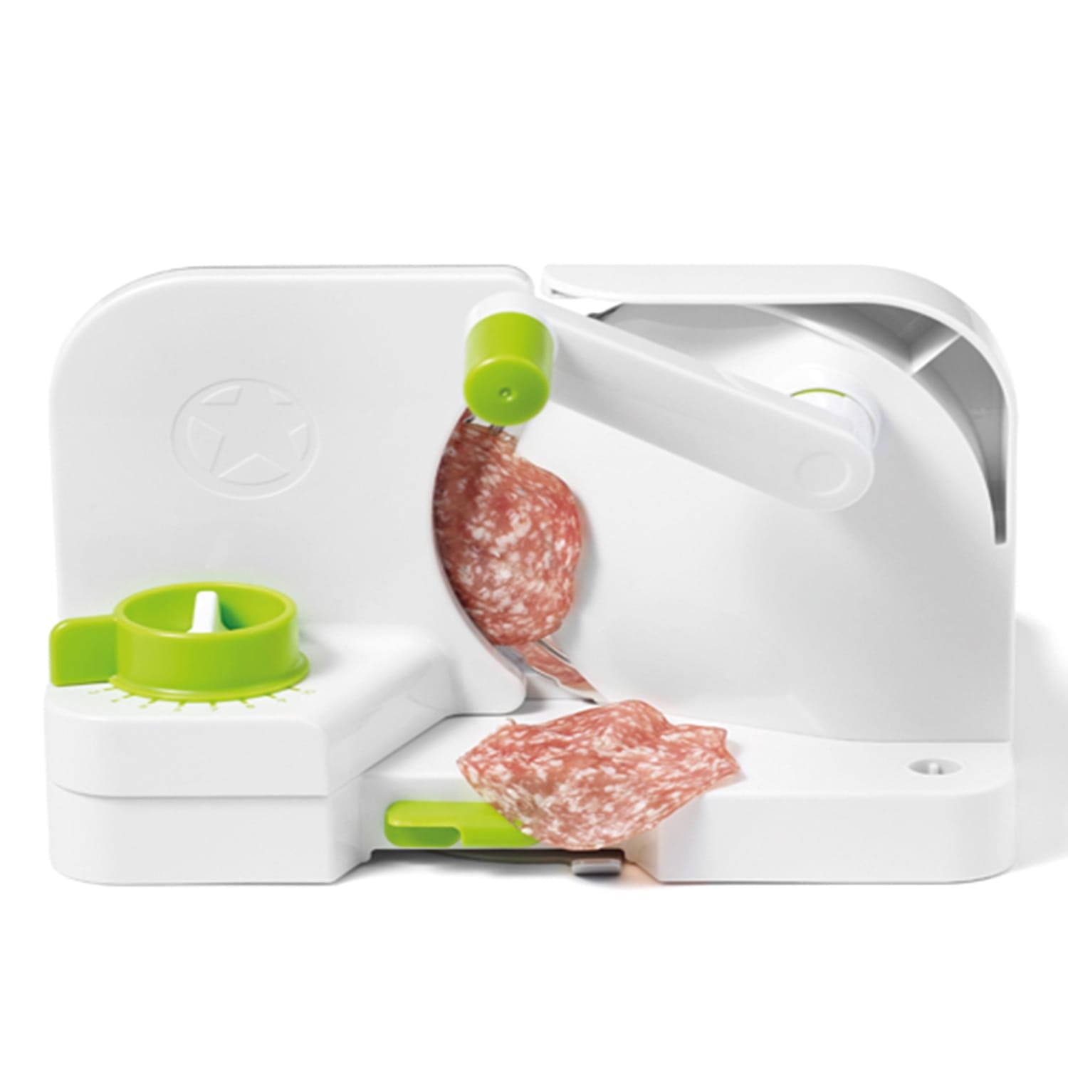 Starfrit Deli Slicer, Green/White