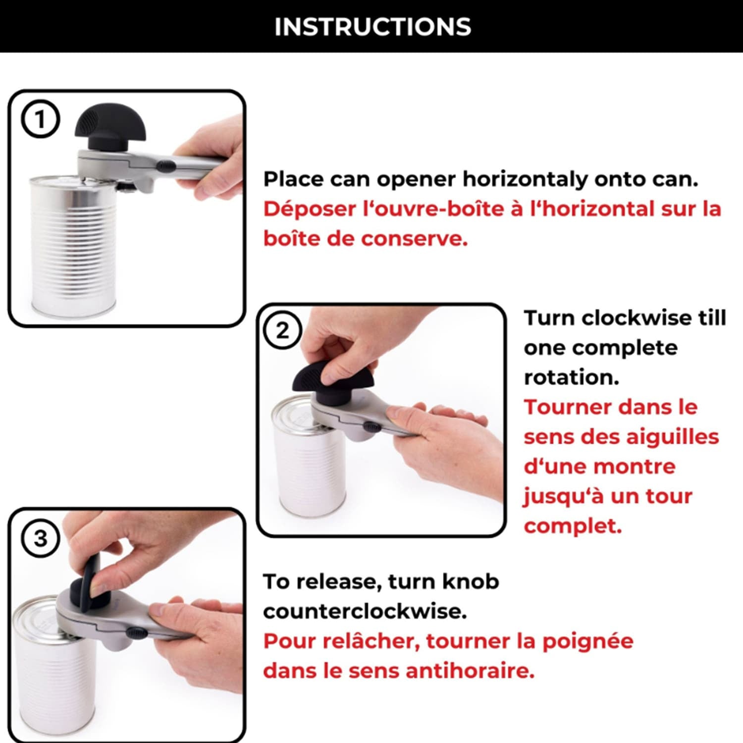 Starfrit Securimax Auto Can Opener
