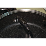 THE ROCK by Starfrit 11" Deep-Fry Pan with Lid & Bakelite Handles