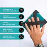 Strapsicle E-Reader Cross Straps for Select Kindle and Kobo Devices, Large, Bondi Blue