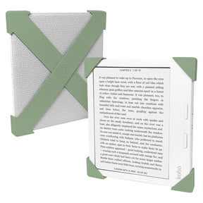 Strapsicle Premium E-Reader Cross Straps for Kobo Libra Color and Libra 2, Sage Green