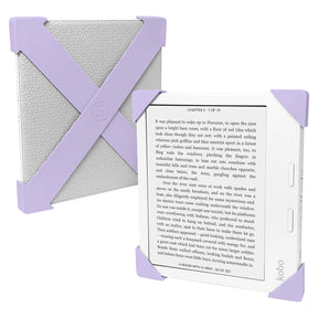 Strapsicle Premium E-Reader Cross Straps for Kobo Libra Color and Libra 2, Lilac