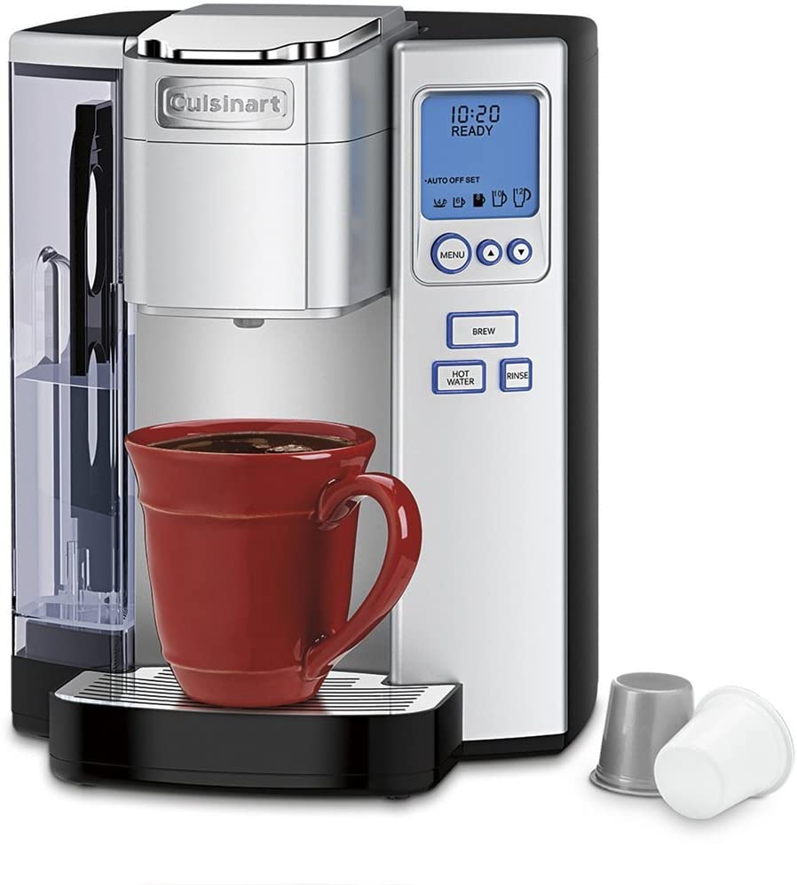 Cuisinart Premium Single-Serve Coffeemaker Black/Stainless - Certified Refurbished