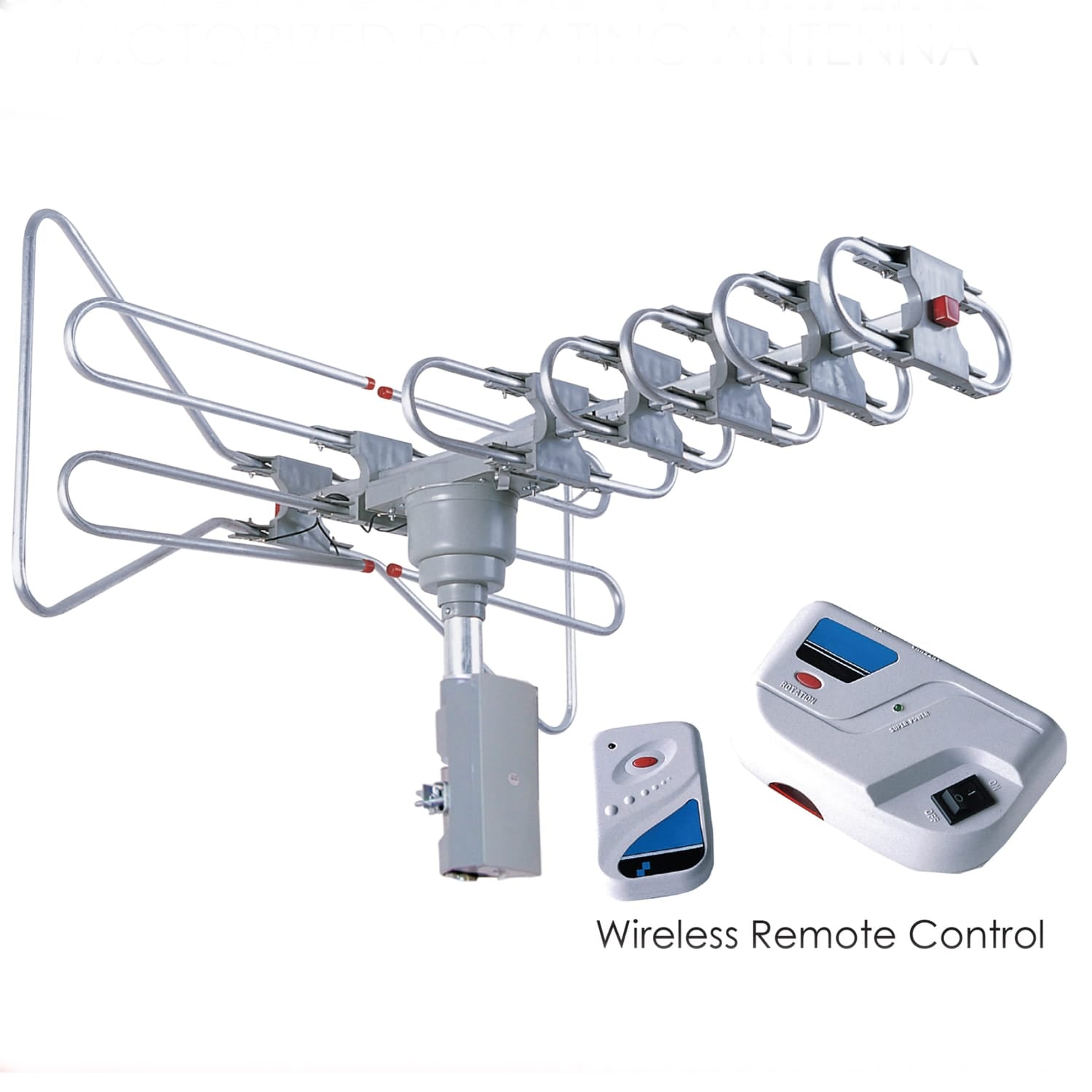 Supersonic SC-603 360° HDTV Digital Amplified Motorized Rotating Outdoor Antenna