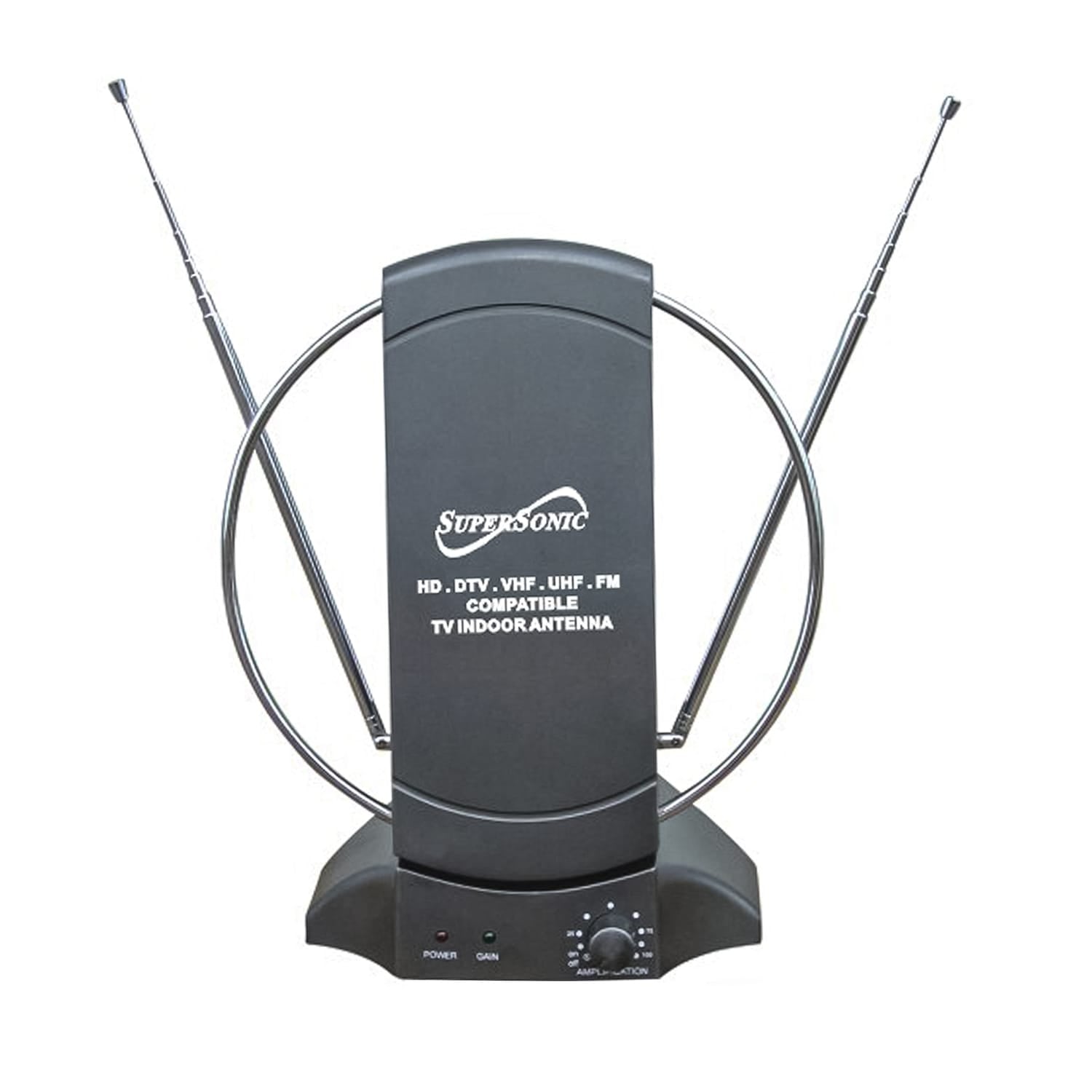 Supersonic HDTV Digital Amplified Indoor Antenna