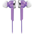 IQ Sound Wired In-Ear Digital Stereo Earphones with 3.5-mm Connector, Powerful Bass, IQ-113, Purple