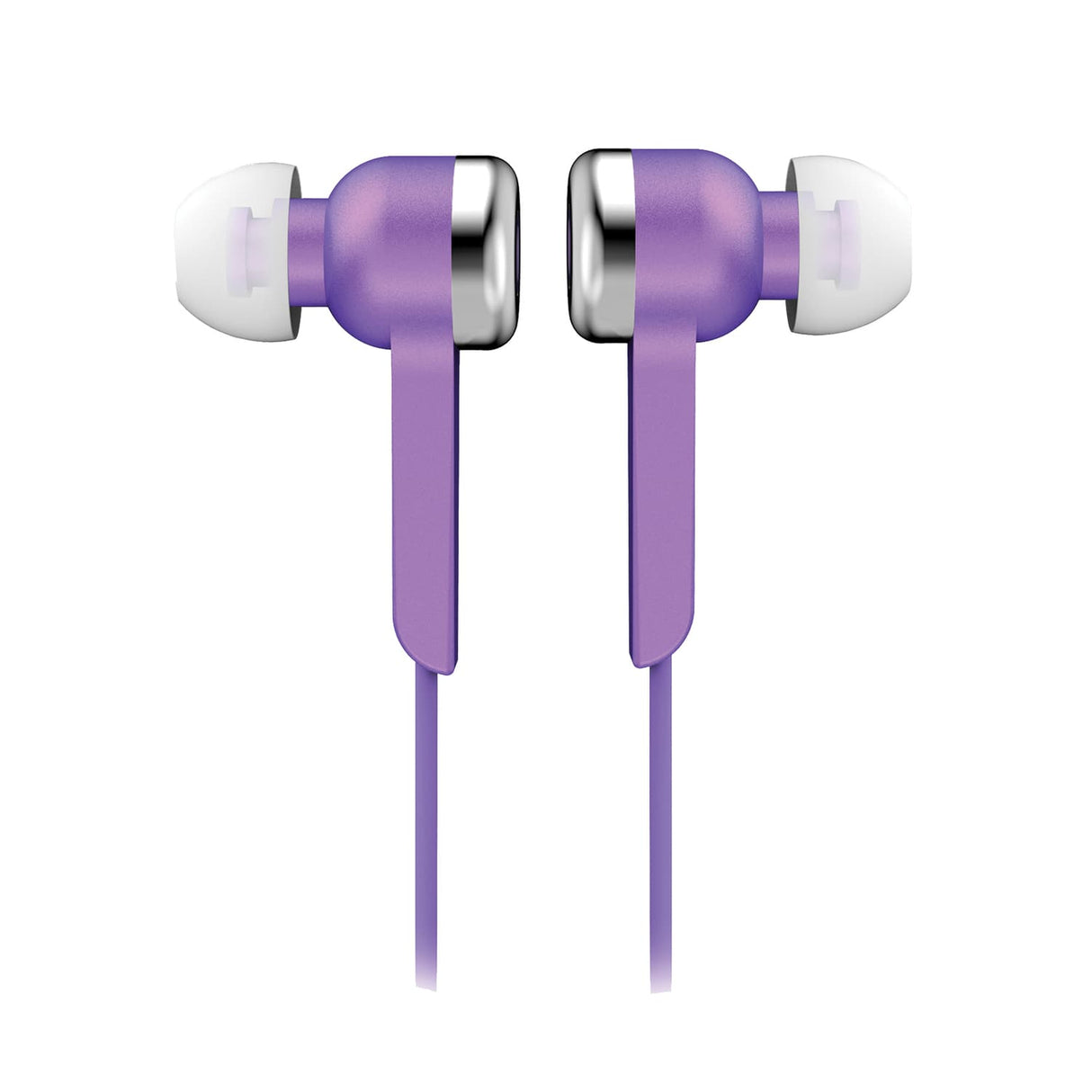 IQ Sound Wired In-Ear Digital Stereo Earphones with 3.5-mm Connector, Powerful Bass, IQ-113, Purple