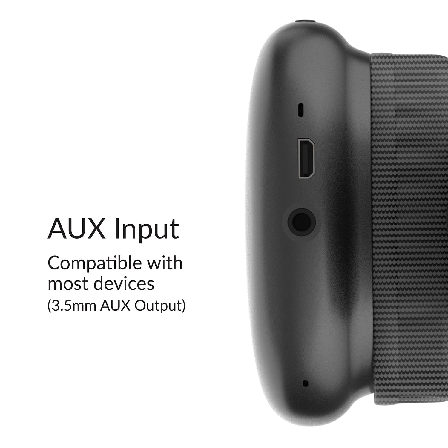 IQ Sound Bluetooth Over-Ear High-Performance Headphones with Mic, FM Radio, and 3.5-mm Aux Input, up to 6 Hours Play Time, IQ-170BT, Black