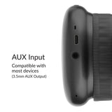IQ Sound Bluetooth Over-Ear High-Performance Headphones with Mic, FM Radio, and 3.5-mm Aux Input, up to 6 Hours Play Time, IQ-170BT, Black