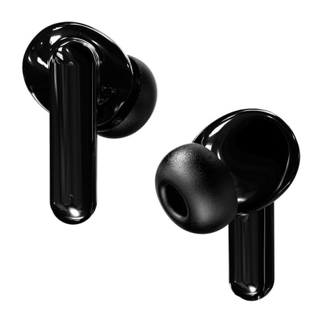 IQ Sound TWS Bluetooth In-Ear Earphones with Mics and LED-Power-Display Charging Case, ENC, up to 28 Hours Play Time, IPX4 Splash-Resistant, IQ-243TWS