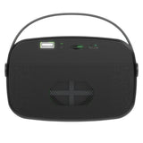 IQ Sound Mini Karaoke Portable Bluetooth Speaker with Wireless Microphone and RGB Light Show, IQ-908K, Black