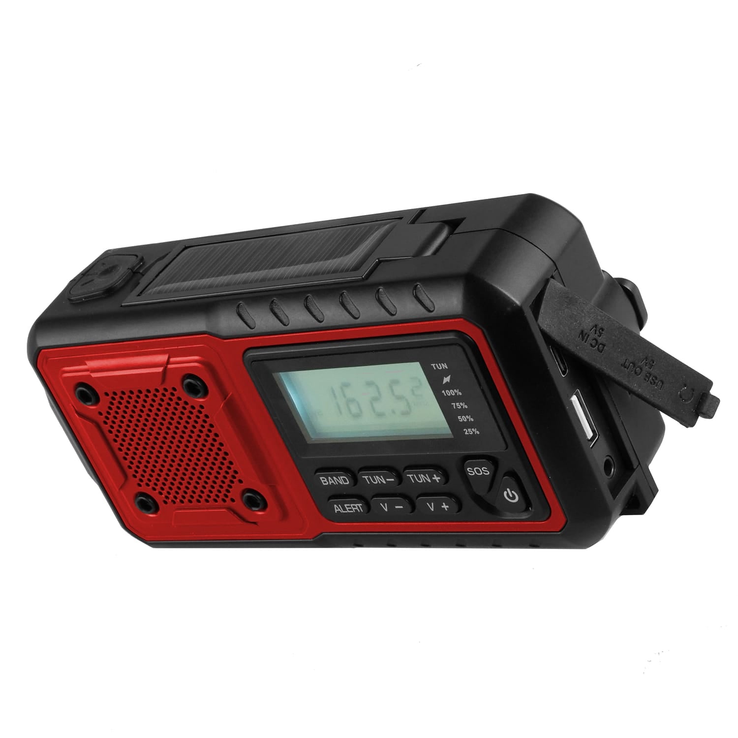 Supersonic Guardian Portable AM/FM/NOAA Weather Alert Emergency Radio, Multi Powered, SC-1078ERN