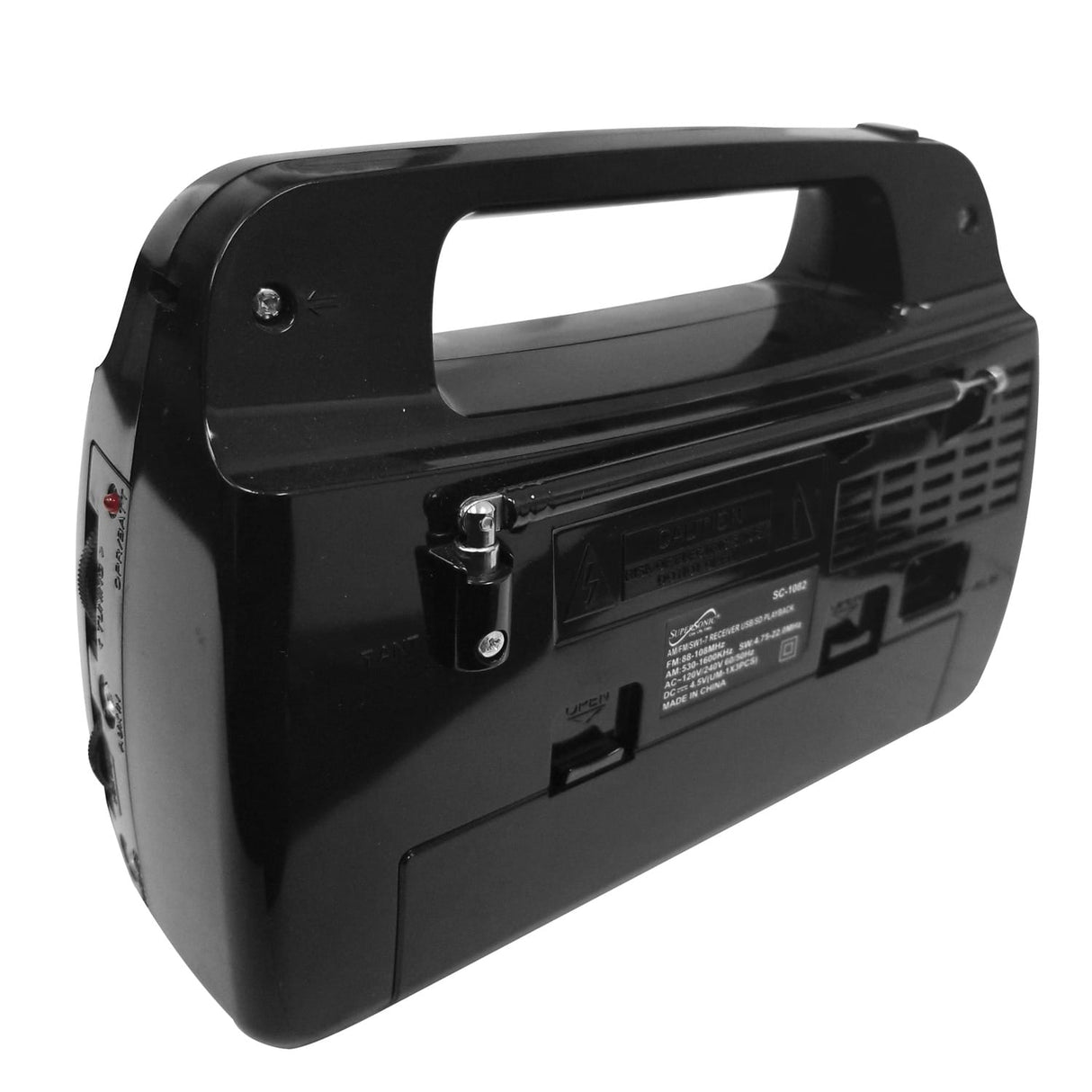 Supersonic 9-Band AM/FM/SW 1–7 Portable Radio