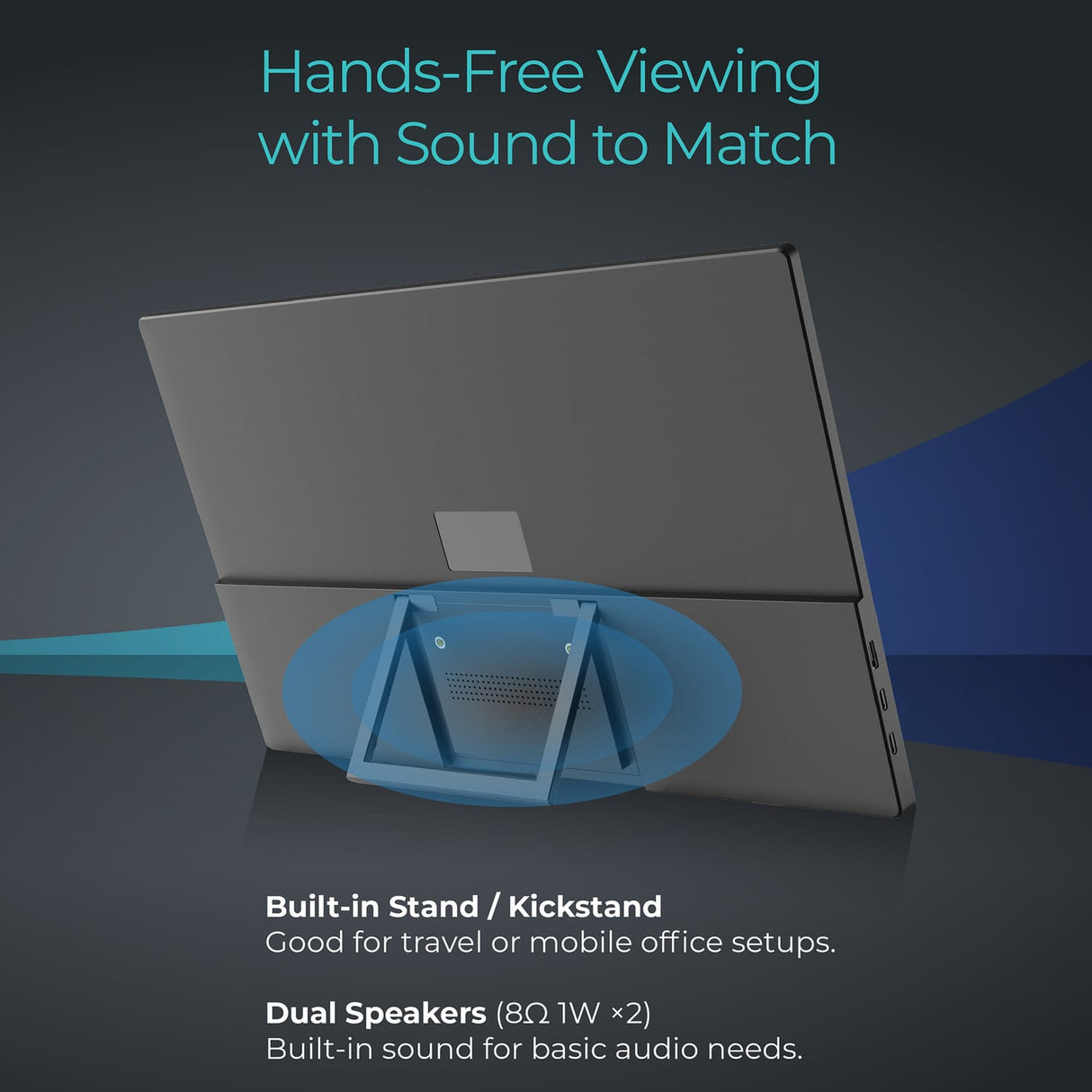 Supersonic 15.6-In. 1080p Full HD Portable Display