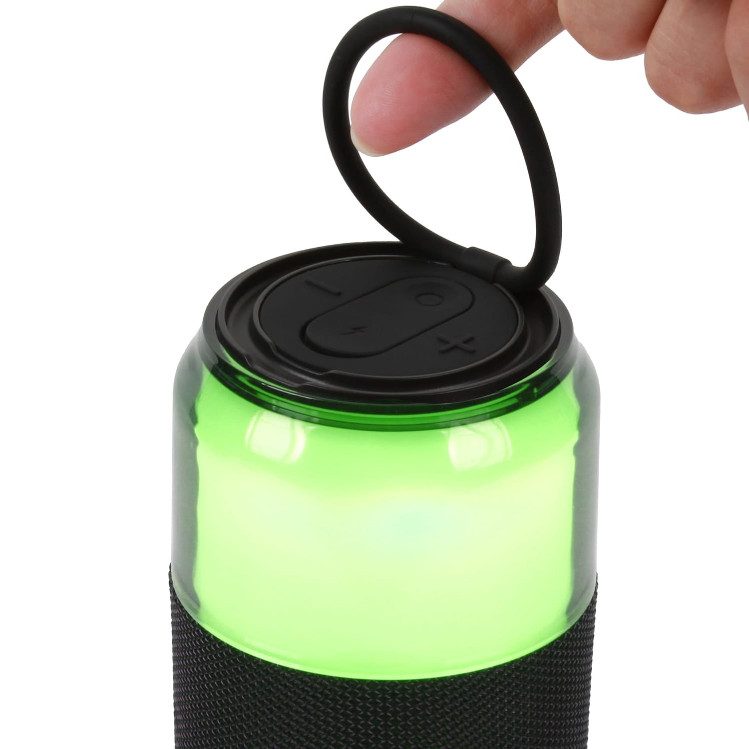 Supersonic SodaBoom Portable Bluetooth Speaker, True Wireless, with LED Light Show, SC-2335BT, Black