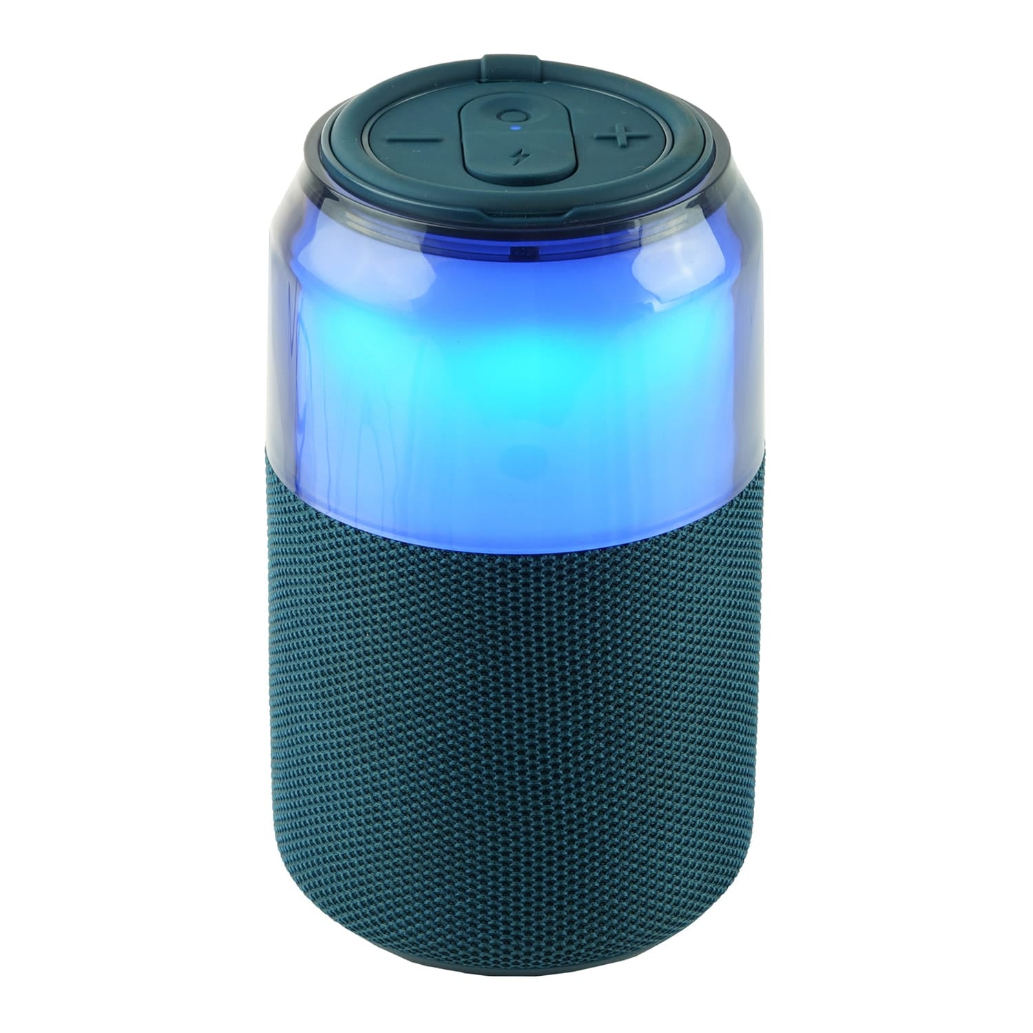 Supersonic SodaBoom Portable Bluetooth Speaker, True Wireless, with LED Light Show, SC-2335BT, Blue
