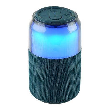 Supersonic SodaBoom Portable Bluetooth Speaker, True Wireless, with LED Light Show, SC-2335BT, Blue