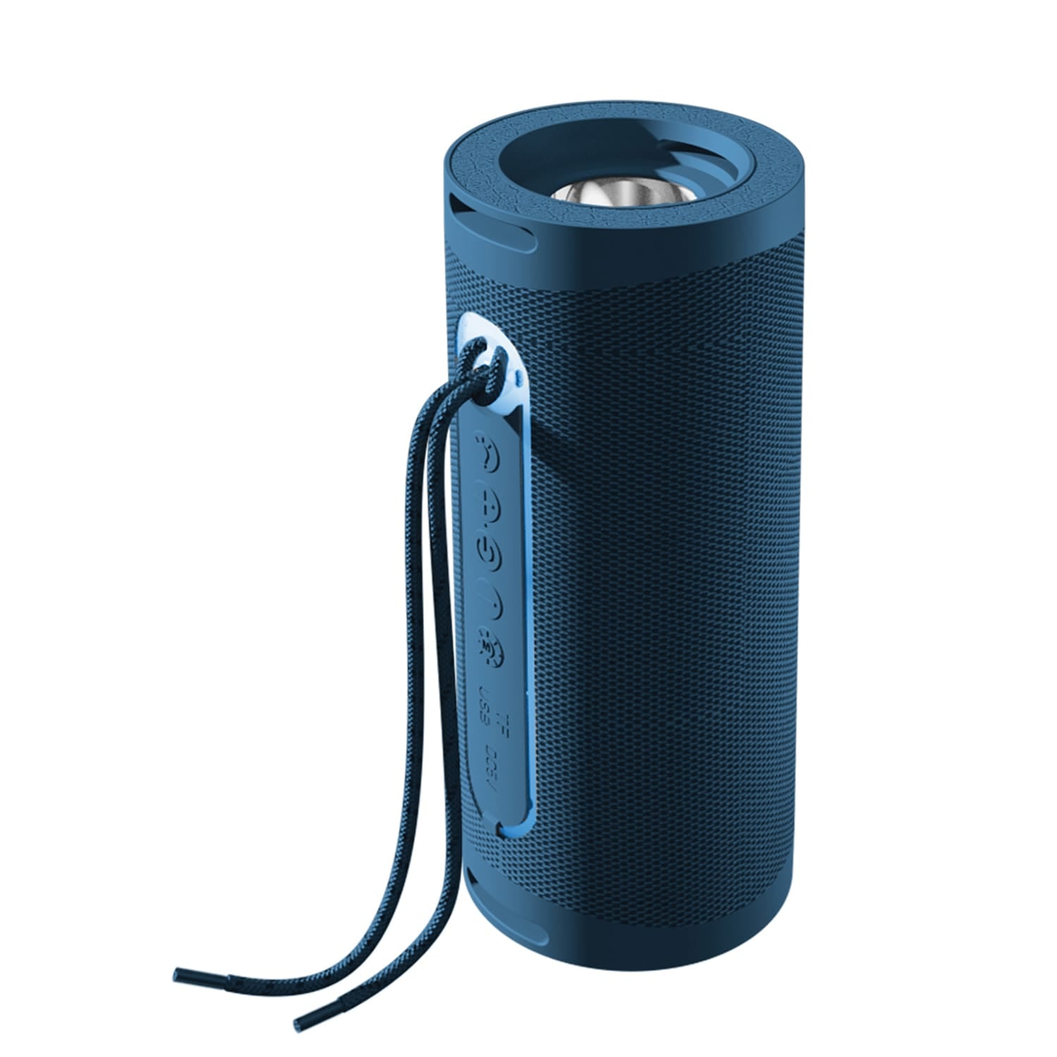 Supersonic Portable Bluetooth Speaker with LED Flashlight and Speakerphone, SC-2340BT, Blue