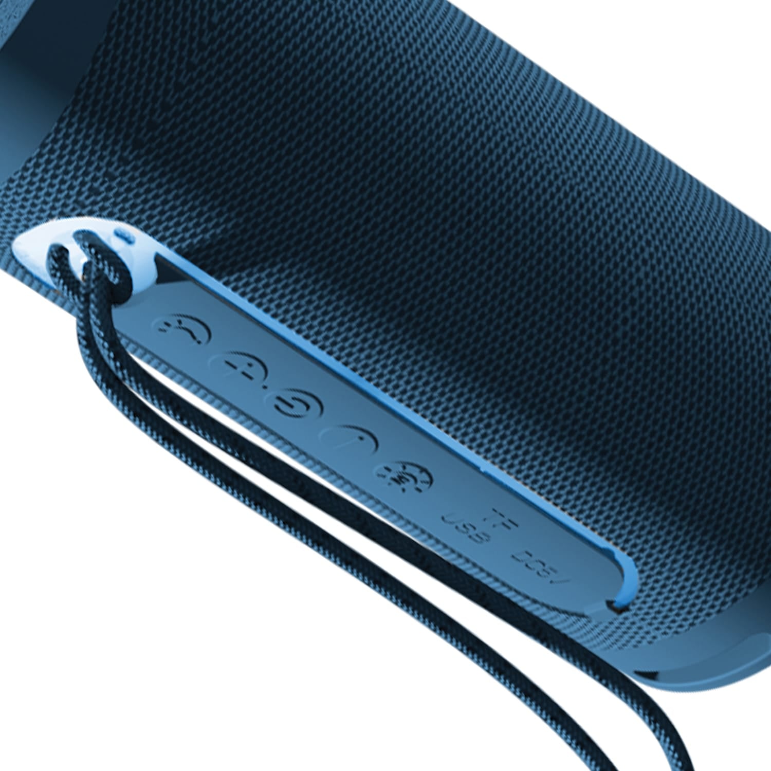 Supersonic Portable Bluetooth Speaker with LED Flashlight and Speakerphone, SC-2340BT, Blue