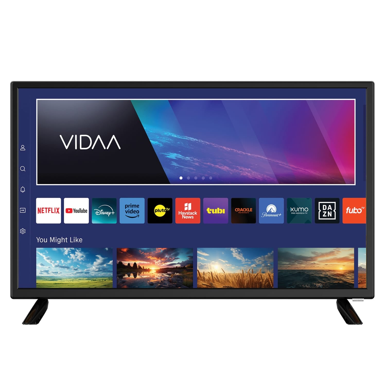 Supersonic 24-In. 1366 x 768 LED Widescreen TV/DVD Combo, AC/DC Compatible, SC-2426SDVD