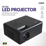 Supersonic 720p HD 800-ANSI-Lumen Compact LED Projector