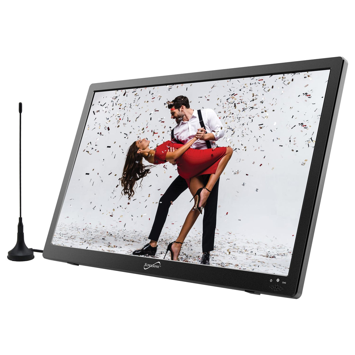 Supersonic SC-2816 Portable 16-In. Widescreen LED TV