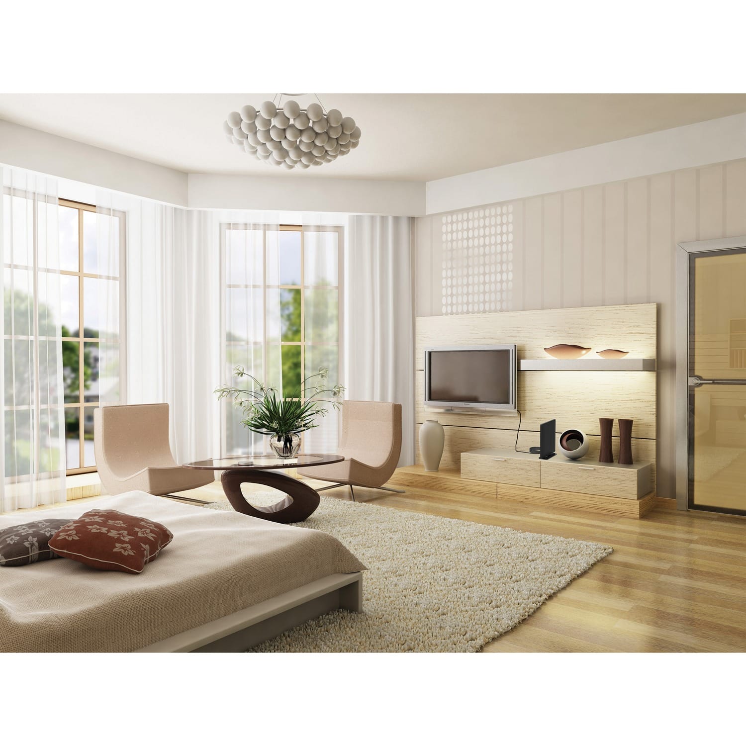 Supersonic HDTV Digital Indoor Antenna