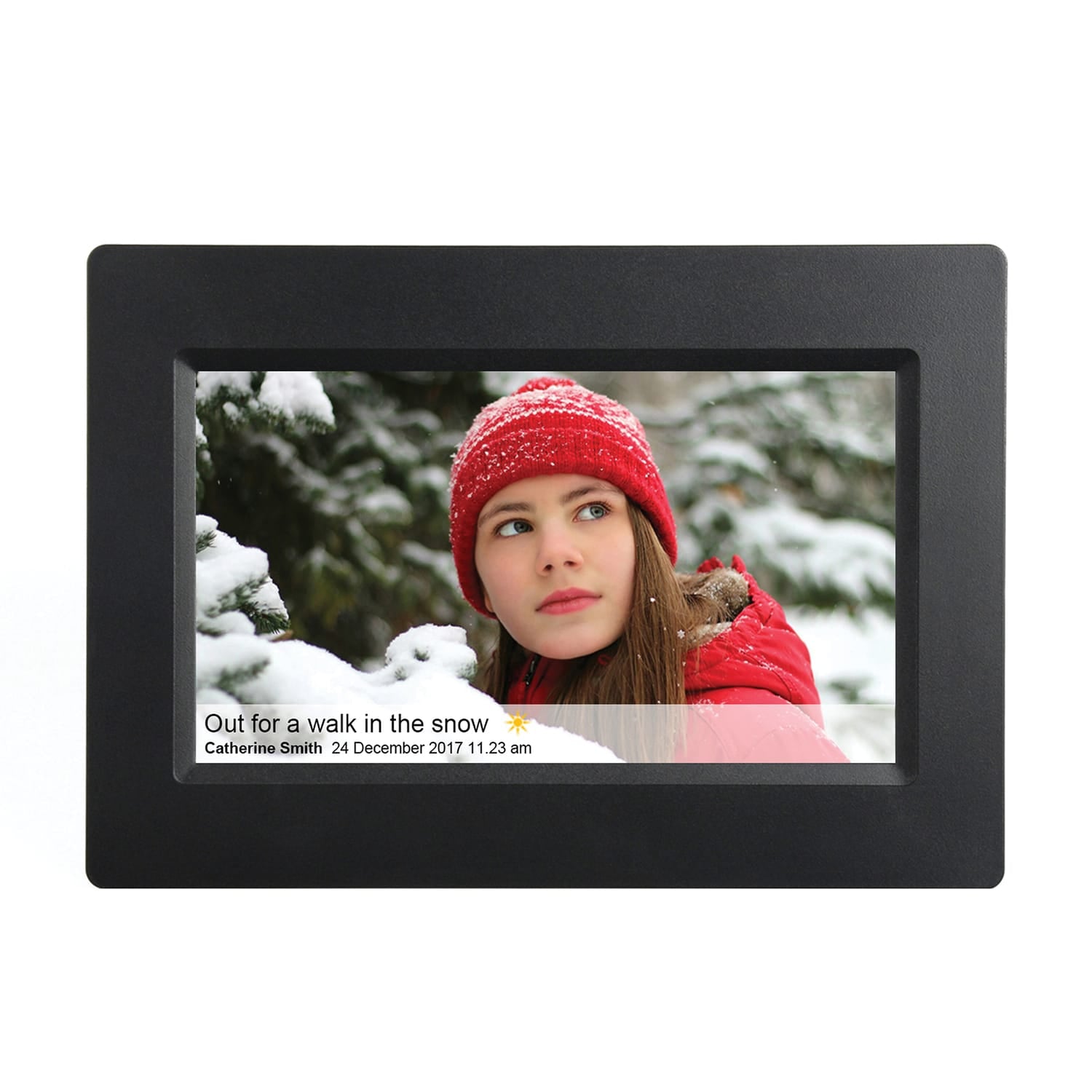 Supersonic 10-In. Touch Screen LCD Smart Digital Photo Frame