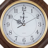 Timekeeper Essex 18.75" Modern Pendulum Wall Clock, Faux Wood