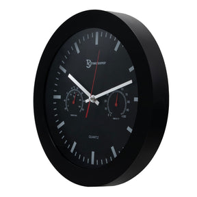 Timekeeper 12" Temperature & Humidity Wall Clock