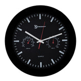 Timekeeper 12" Temperature & Humidity Wall Clock