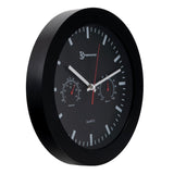 Timekeeper 12" Temperature & Humidity Wall Clock