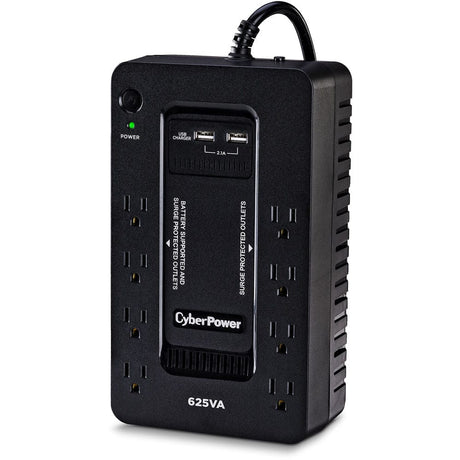 CyberPower 8-Outlet Standby Series 625VA/360W Desktop UPS - New Battery Certified Refurbished